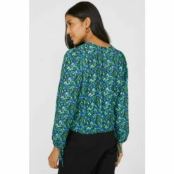 Maine Printed Blouse With Tie Detail For Female -Maine New England Shop unnamed file 23