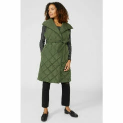 Maine Shawl Collar Belted Quilted Gilet For Female 15 Maine Shawl Collar Belted Quilted Gilet For Female -Maine New England Shop unnamed file 2308