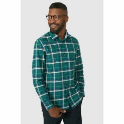 Maine Double Check Shirt For Male