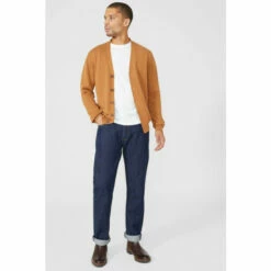 Maine Premium Pure Cotton Knitted Cardigan For Male -Maine New England Shop unnamed file 2351