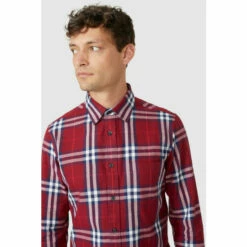 Maine Grid Check Shirt For Male