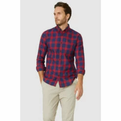 Maine Grid Check Shirt For Male -Maine New England Shop unnamed file 2368