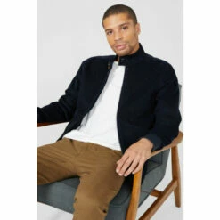 Maine Cord Funnel Neck Jacket For Male -Maine New England Shop unnamed file 2382