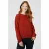 Maine (Me) Deco Stitch Dolman Sleeve Ultrasoft Jumper For Female -Maine New England Shop unnamed file 2393