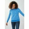 Maine Stripe Pocket Striped Cotton Jumper For Female -Maine New England Shop unnamed file 2432