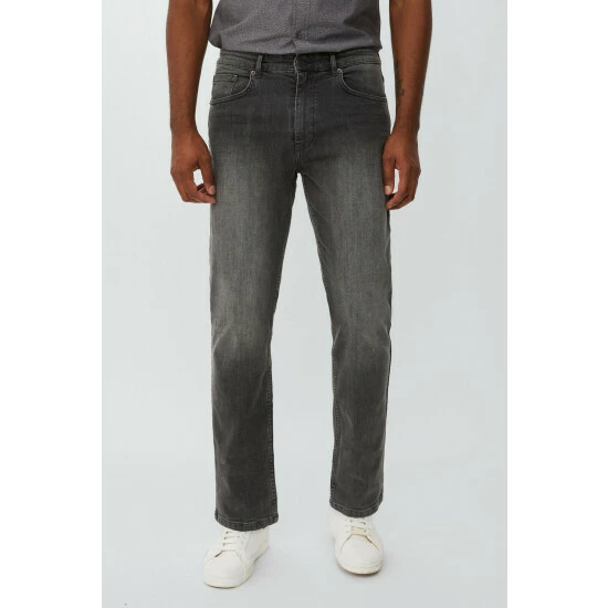 Maine Straight Leg Stretch Grey Jean For Male 3 Maine Straight Leg Stretch Grey Jean For Male