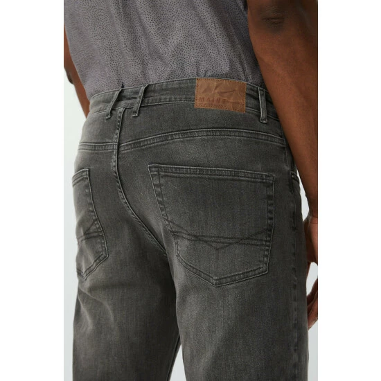 Maine Straight Leg Stretch Grey Jean For Male 5 Maine Straight Leg Stretch Grey Jean For Male - Image 3