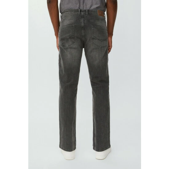 Maine Straight Leg Stretch Grey Jean For Male 6 Maine Straight Leg Stretch Grey Jean For Male - Image 4