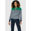 Maine (Me) Colour Block Cotton Zip Through Cardigan For Female -Maine New England Shop unnamed file 2584