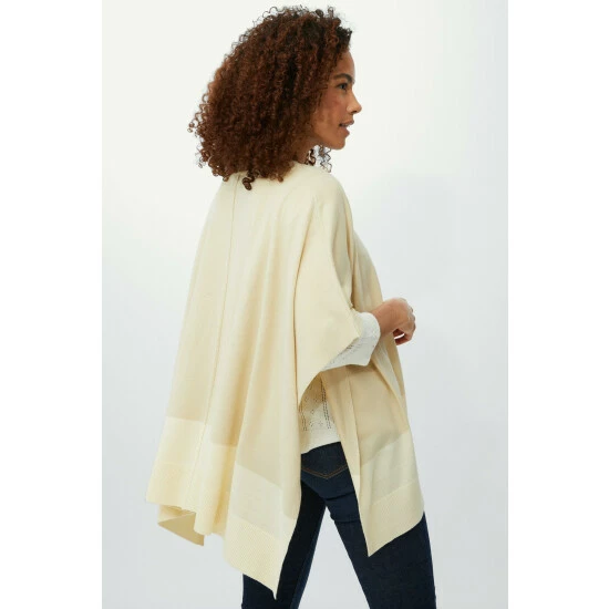 Maine Shortsleeve Colour Block Poncho For Female 5 Maine Shortsleeve Colour Block Poncho For Female - Image 3