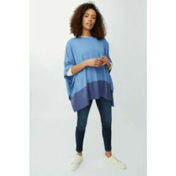 Maine Shortsleeve Colour Block Poncho For Female 13 Maine Shortsleeve Colour Block Poncho For Female -Maine New England Shop unnamed file 2603