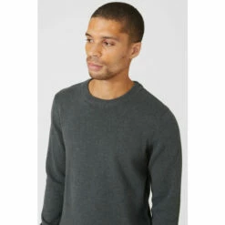 Maine Premium Pure Cotton Crew Neck Jumper For Male -Maine New England Shop unnamed file 263