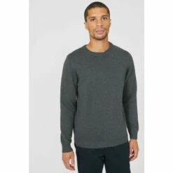 Maine Premium Pure Cotton Crew Neck Jumper For Male -Maine New England Shop unnamed file 266