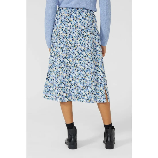 Maine Floral Printed Midi Skirt For Female 6 Maine Floral Printed Midi Skirt For Female - Image 4