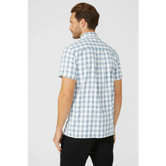 Maine Classic Box Check Shirt For Male 6 Maine Classic Box Check Shirt For Male - Image 4