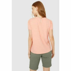 Maine Pleat Yoke Slub Jersey T-shirt For Female -Maine New England Shop unnamed file 2699
