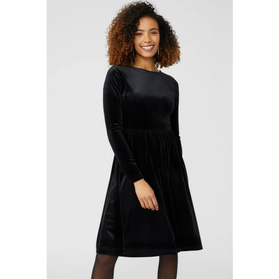 Maine Velvet Fit & Flare Dress For Female 8 Maine Velvet Fit & Flare Dress For Female - Image 6