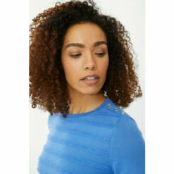 Maine Towelling Stripe Cotton Jumper For Female -Maine New England Shop unnamed file 2888