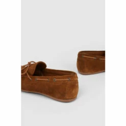 Maine Albans Suede Plaited Lace Driving Shoe For Male -Maine New England Shop unnamed file 2931