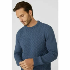 Maine Modern Cable Crew Neck Jumper For Male 12 Maine Modern Cable Crew Neck Jumper For Male -Maine New England Shop unnamed file 2965