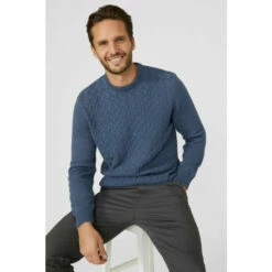 Maine Modern Cable Crew Neck Jumper For Male 14 Maine Modern Cable Crew Neck Jumper For Male -Maine New England Shop unnamed file 2967