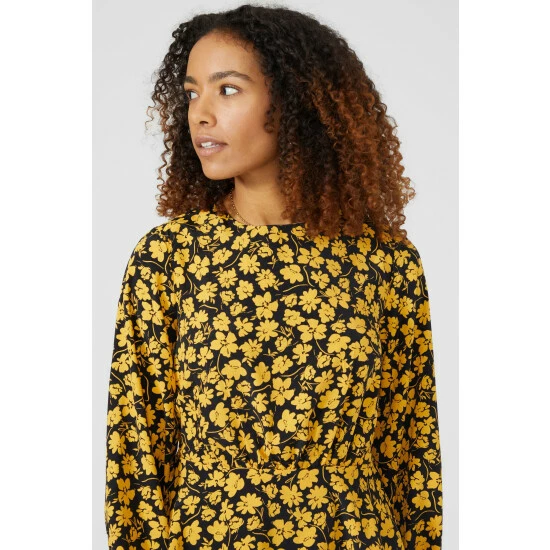 Maine Printed Frill Detail Top For Female 5 Maine Printed Frill Detail Top For Female - Image 3