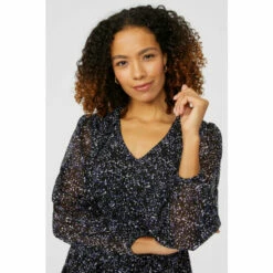 Maine Animal Printed Fit & Flare Dress For Female -Maine New England Shop unnamed file 3012