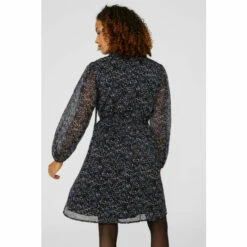 Maine Animal Printed Fit & Flare Dress For Female -Maine New England Shop unnamed file 3013