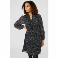 Maine Animal Printed Fit & Flare Dress For Female -Maine New England Shop unnamed file 3014