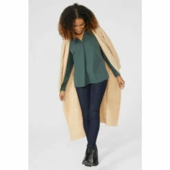 Maine Relaxed Pleat Front Stripe Shirt For Female -Maine New England Shop unnamed file 3025