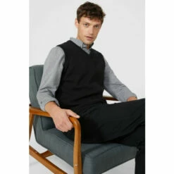 Maine Premium Pure Cotton Knitted Tank For Male