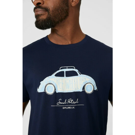 Maine Free Wheelers Printed T-shirt For Male 5 Maine Free Wheelers Printed T-shirt For Male - Image 3