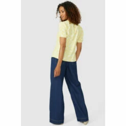 Maine Ditsy Print Scoop Neck Top For Female -Maine New England Shop unnamed file 3124