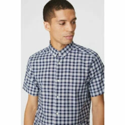 Maine Dark Box Check Shirt For Male -Maine New England Shop unnamed file 3131