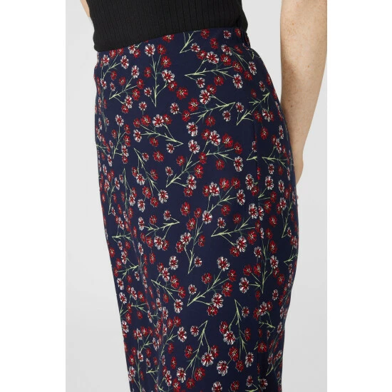 Maine Floral Print Bias Cut Skirt For Female 5 Maine Floral Print Bias Cut Skirt For Female - Image 3