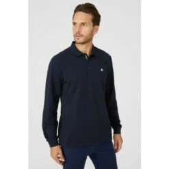 Maine Pique Long Sleeve Polo For Male -Maine New England Shop unnamed file 320