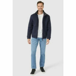 Maine Light Wash Straight Jean For Male