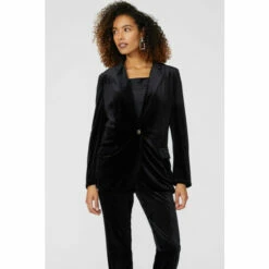 Maine Velvet Blazer For Female