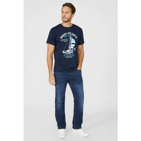 Maine Long Harbour Printed Tee For Male 4 Maine Long Harbour Printed Tee For Male - Image 2