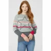Maine Star Intarsia Stripe Cotton Crew Neck Jumper For Female 2 Maine Star Intarsia Stripe Cotton Crew Neck Jumper For Female -Maine New England Shop unnamed file 3235