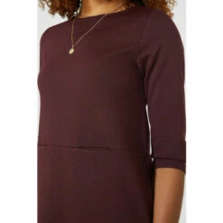 Maine Slash Neck Ponte Tunic Dress For Female -Maine New England Shop unnamed file 3267