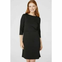 Maine Slash Neck Ponte Tunic Dress For Female -Maine New England Shop unnamed file 3271