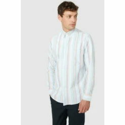 Maine Oxford Pastel Multi Stripe For Male