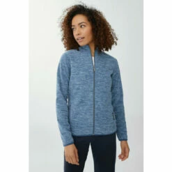 Maine Funnel Neck Zip Through Fleece For Female -Maine New England Shop unnamed file 3378