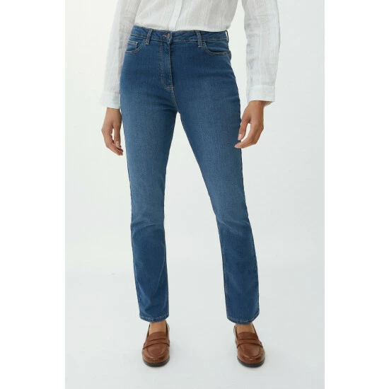 Maine 5 Pocket Straight Leg Jean For Female 4 Maine 5 Pocket Straight Leg Jean For Female - Image 2