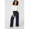 Maine Wide Leg Ponte Trousers For Female
