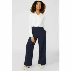 Maine Wide Leg Ponte Trousers For Female