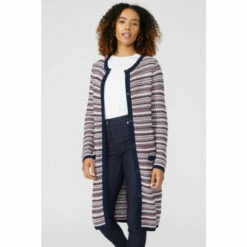 Maine Longline Button Through Cotton Cardigan For Female -Maine New England Shop unnamed file 3476