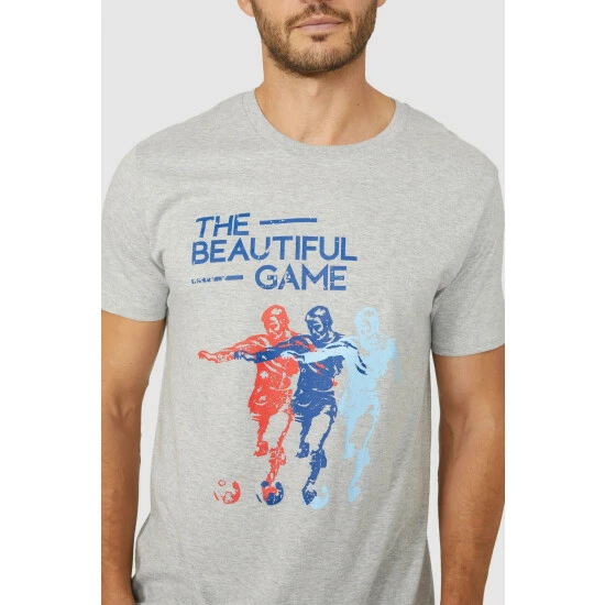 Maine The Beautiful Game Printed Tee For Male 5 Maine The Beautiful Game Printed Tee For Male - Image 3