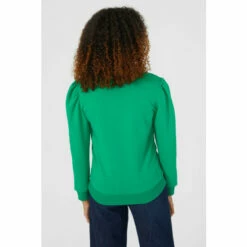 Maine Puff Sleeve Sweat Top For Female -Maine New England Shop unnamed file 3540